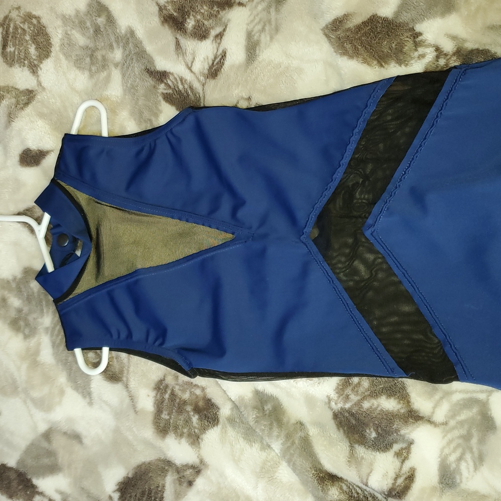 Custom Lone Reed Design Dance Unitard - Picture 3 of 4